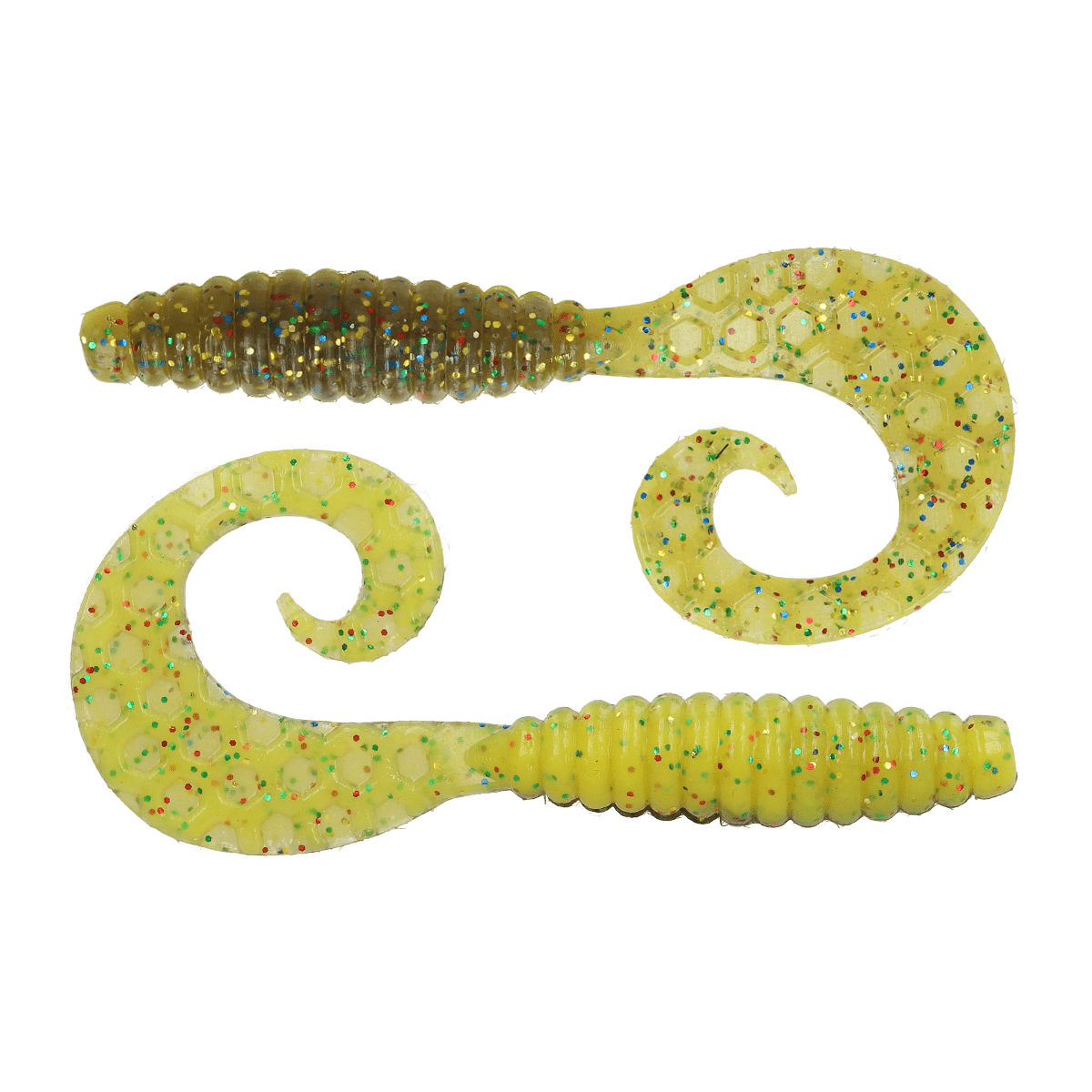 ZEOX Silicone Baits Comma Grub 3.4"(7pcs)212 WYMF