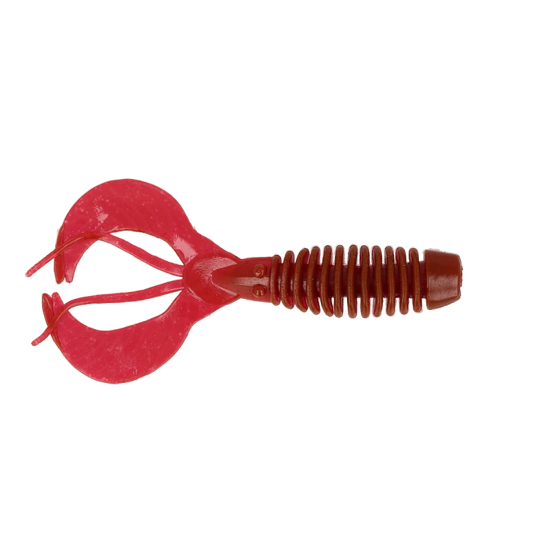 ZEOX Silicone Baits Trigger Craw 3.7"(5pcs)002 UV