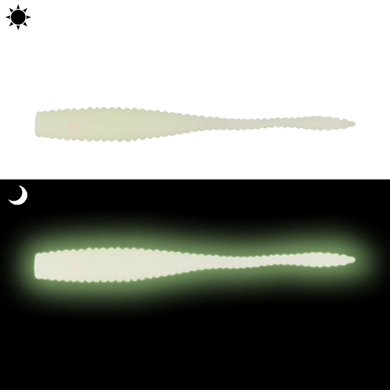 ZEOX Silicone Baits Pixie Tail 1.7"(10pcs)101 G