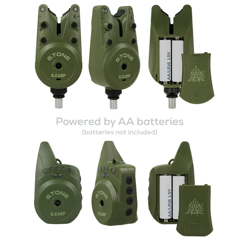 Golden Catch G.Carp G.Tone Bite Alarm Set 2+1 - Photo №2