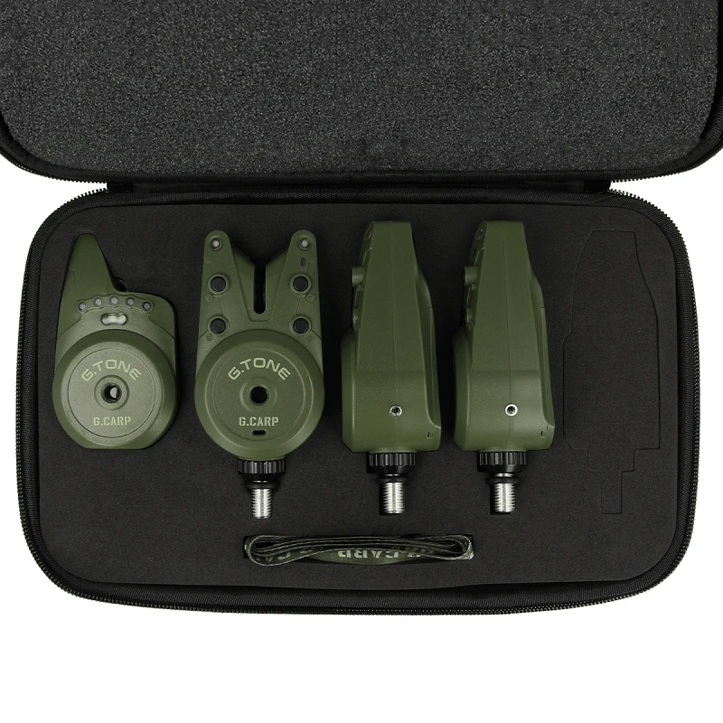 Golden Catch G.Carp G.Tone Bite Alarm Set 3+1 - Photo №1
