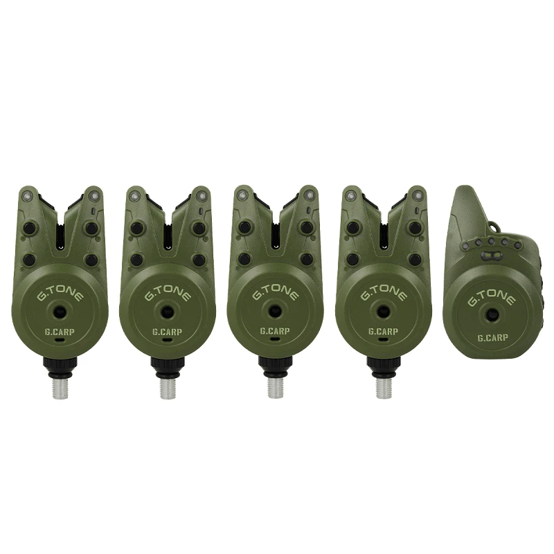 Golden Catch G.Carp G.Tone Bite Alarm Set 4+1