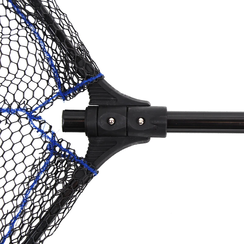 ZEOX Landing Net Quad Folding RM-60180 (rubber mesh) - Photo №2