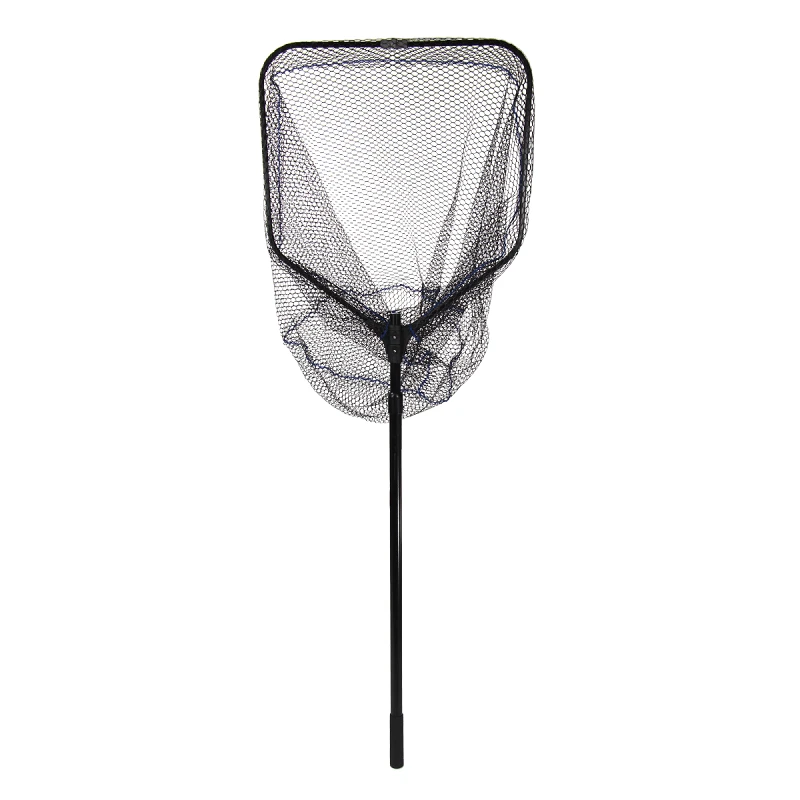 ZEOX Landing Net Quad Folding RM-60180 (rubber mesh)