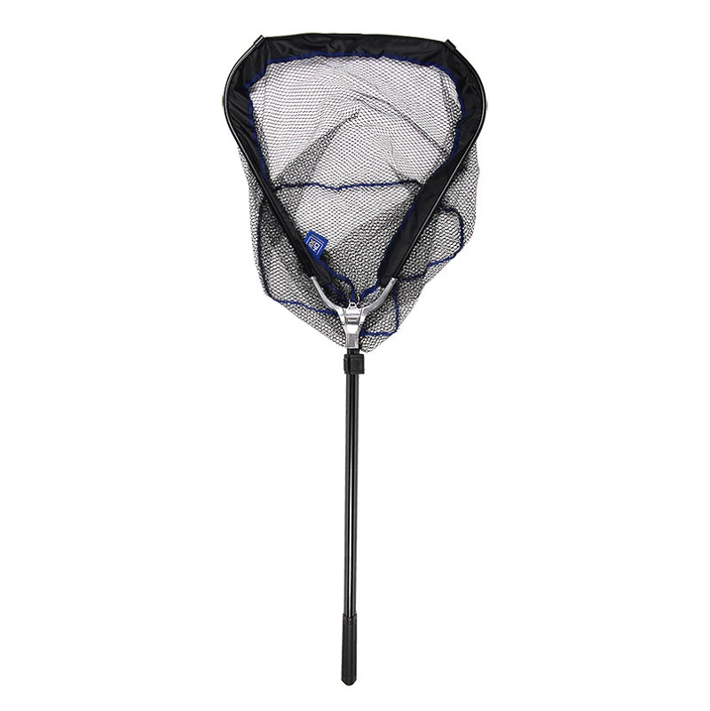 ZEOX Landing Net Trigon Tele RM-50170V (rubber mesh)