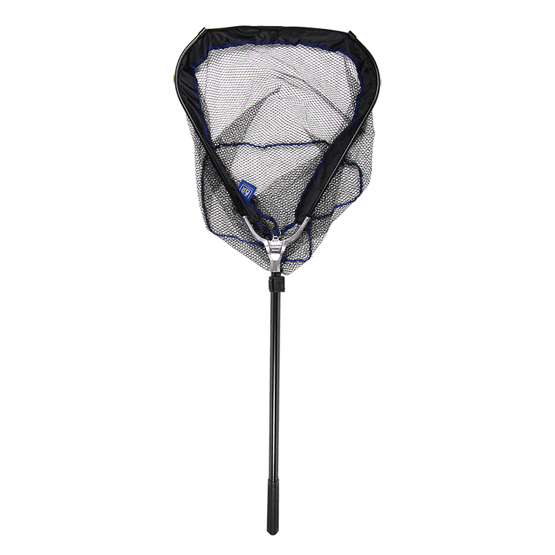 ZEOX Landing Net Trigon Tele RM-60180V (rubber mesh)