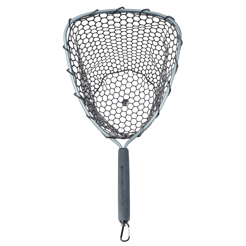 Golden Catch Grabber Stream Silicone Landing Net 37 55cm