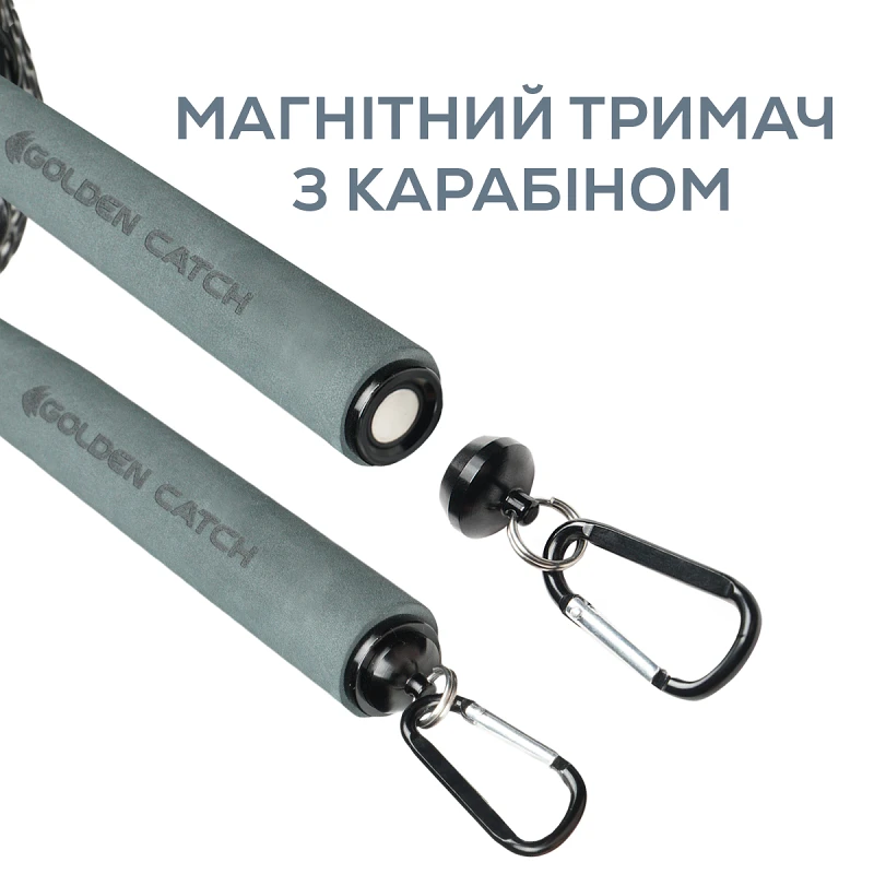 Golden Catch Grabber Stream Silicone Landing Net 37 55cm - Photo №2