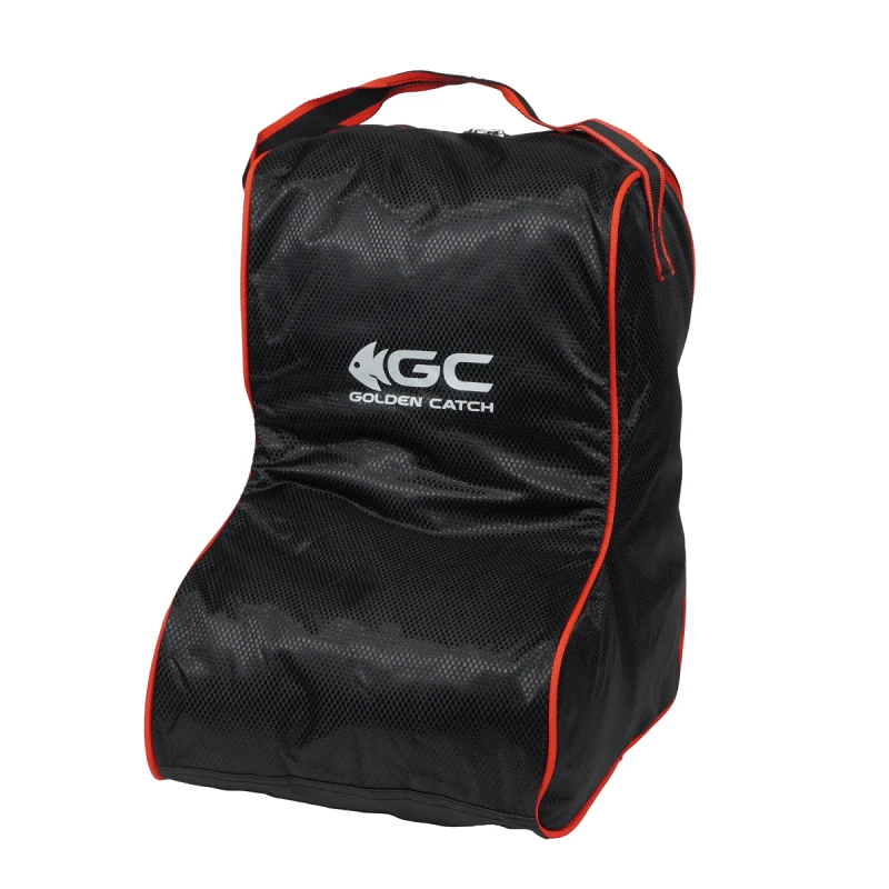 Golden Catch Boots Bag Black