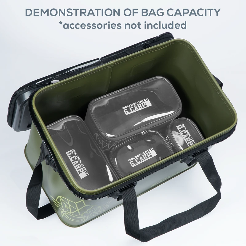 Golden Catch G.Carp Waterproof Tackle Bag L - Photo №6
