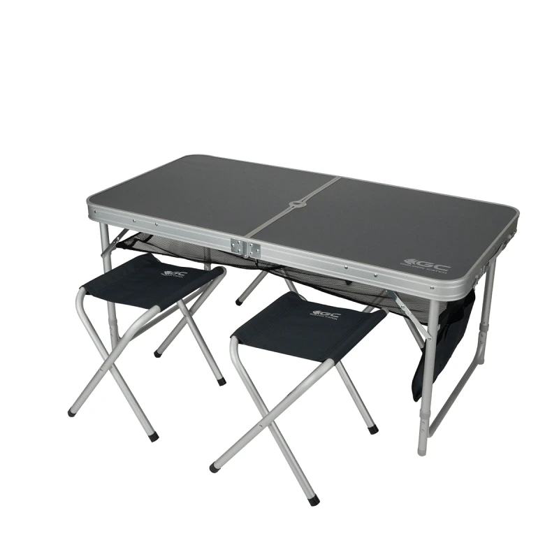 Golden Catch Folding Table Set with 4 Chairs - Photo №1