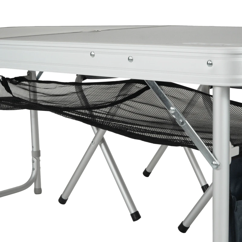 Golden Catch Folding Table Set with 4 Chairs - Photo №5