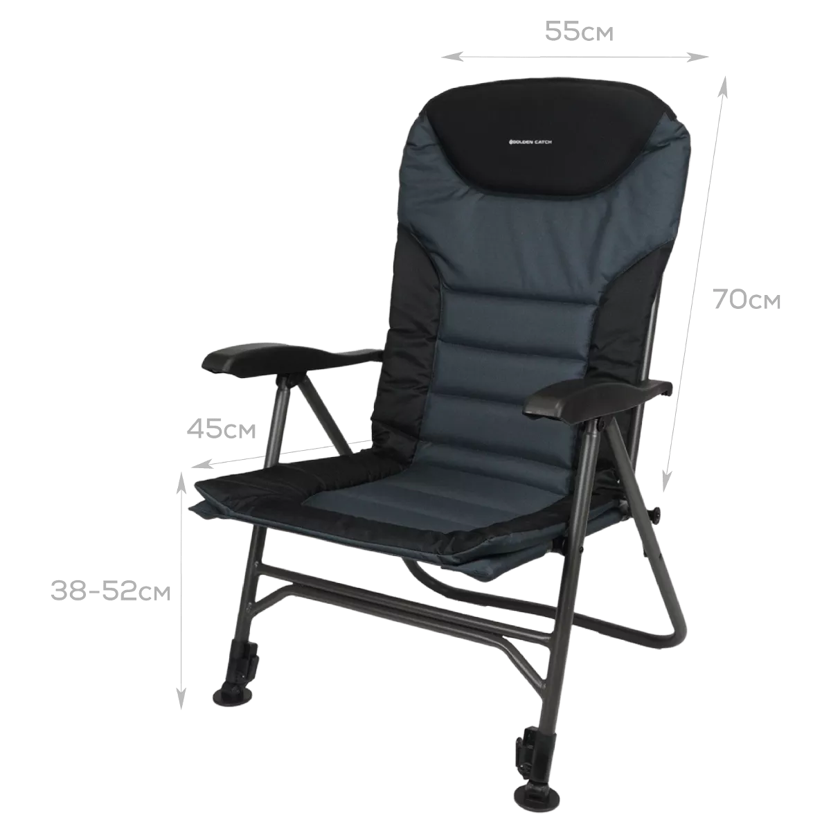Golden Catch Carp Recliner Chair 5 modes - Photo №4