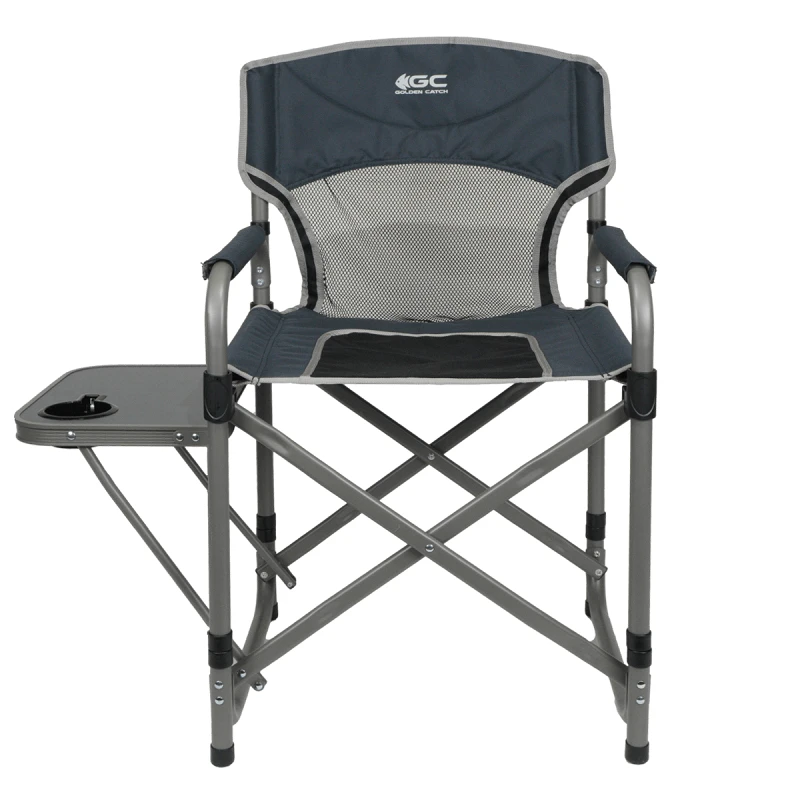 Golden Catch Portable Chair with Folding Side Table - Photo №1