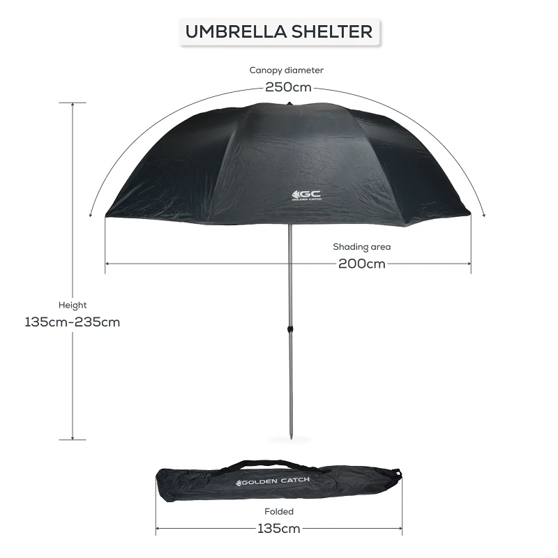 Golden Catch Umbrella Shelter - Photo №3