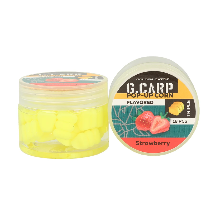 Golden Catch G.Carp Pop-Up Flavored Triple Corn In Dip(18pcs)