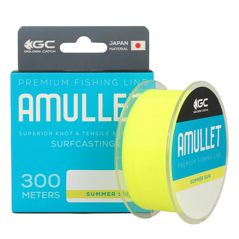 Golden Catch Nylon Line Amullet Surf 300m Summer Sun