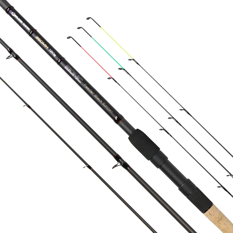 Golden Catch Rod Bionic Feeder Black Edition