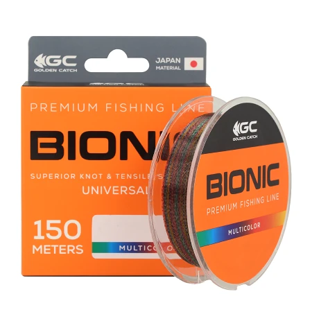 Golden Catch Nylon Line Bionic Universal 150m Multicolor