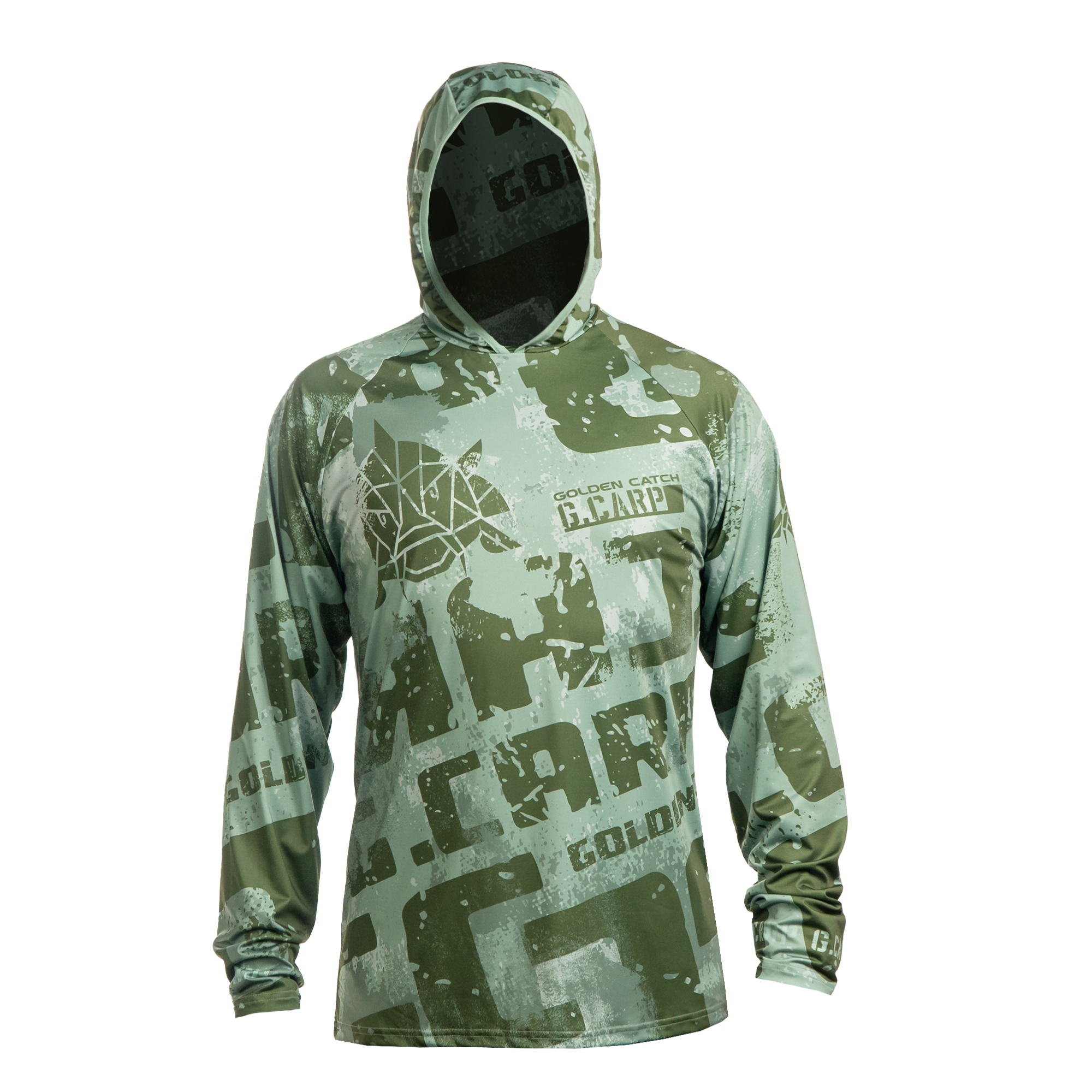 Golden Catch G.Carp Grunge Sun Hoodie