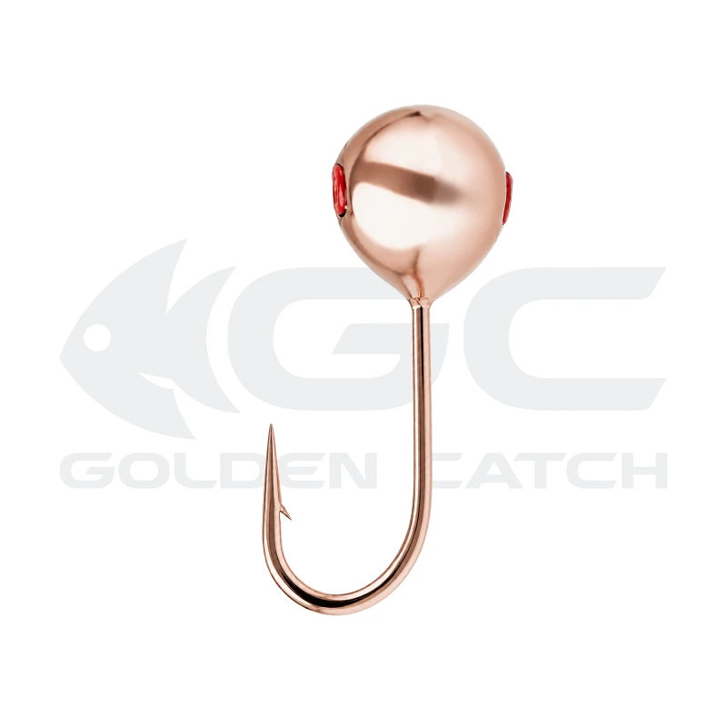 Golden Catch N-Ice Tungsten Ice Jig Ball with Hole 3.0mm 0.25g
