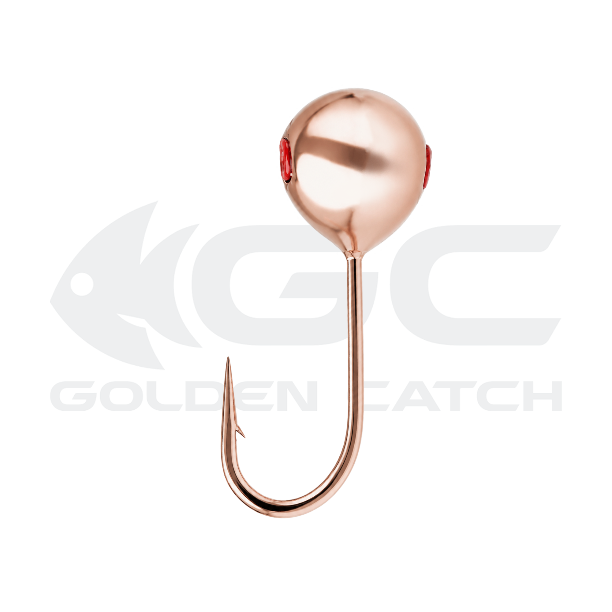 Golden Catch N-Ice Tungsten Ice Jig Ball with Hole 4.0mm 0.61g