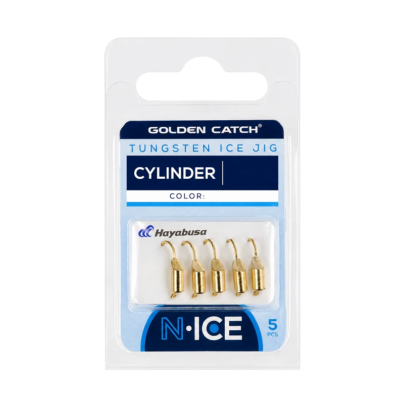Golden Catch N-Ice Tungsten Ice Jig Cylinder 2.0mm 0.29g - Photo №1