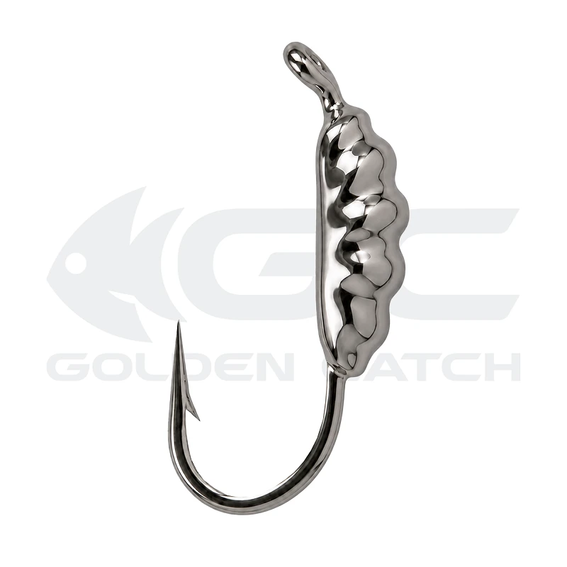 Golden Catch N-Ice Tungsten Ice Jig Maggot 1.8mm 0.1g