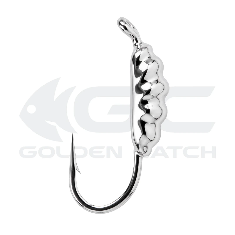Golden Catch N-Ice Tungsten Ice Jig Maggot 2.3mm 0.2g