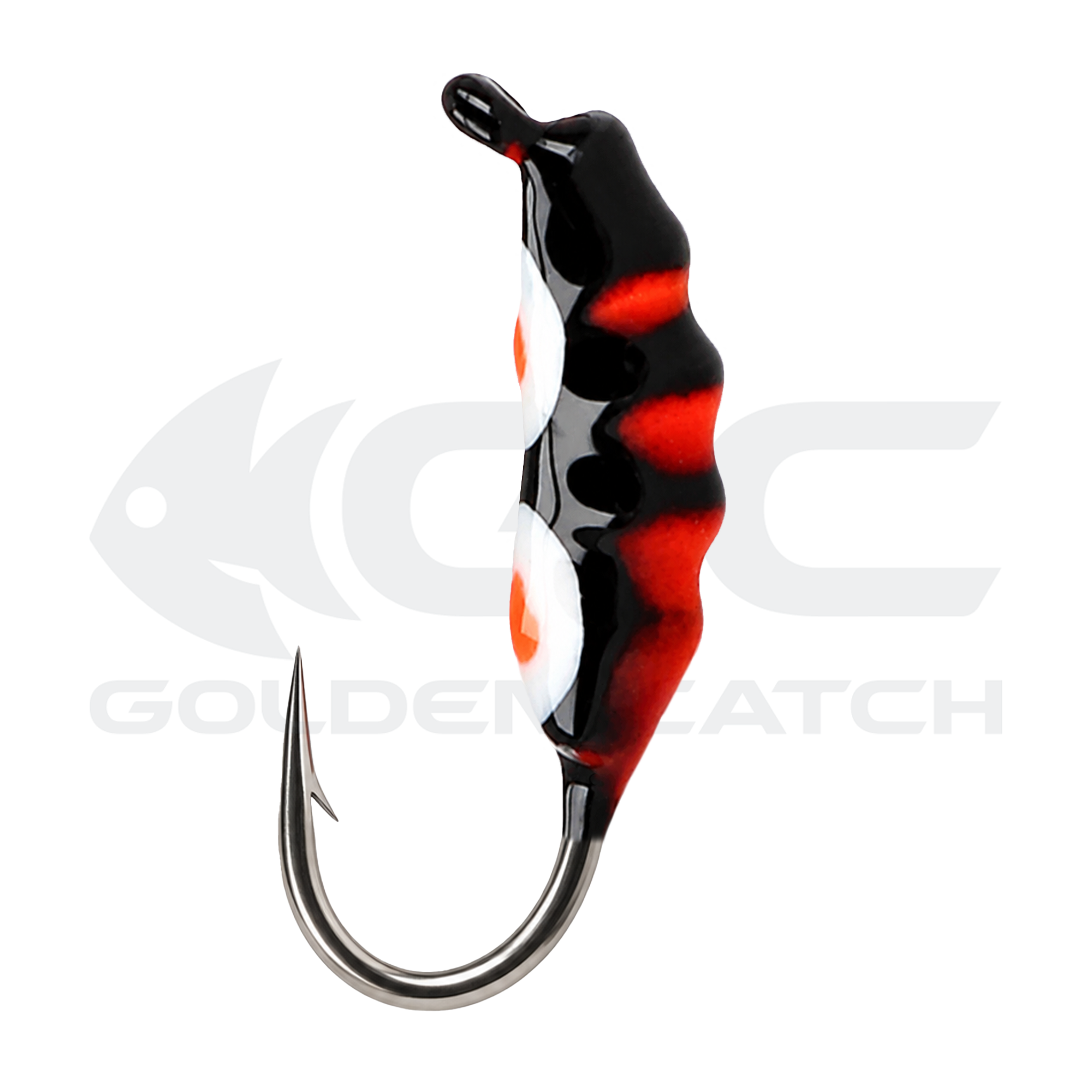 Golden Catch N-Ice Tungsten Ice Jig Maggot 2.5mm 0.28g