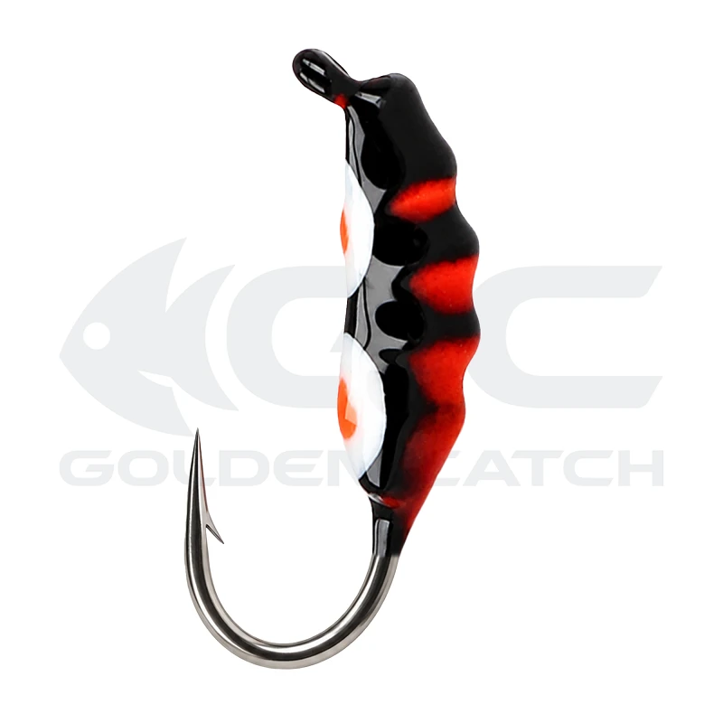 Golden Catch N-Ice Tungsten Ice Jig Maggot 2.5mm 0.28g