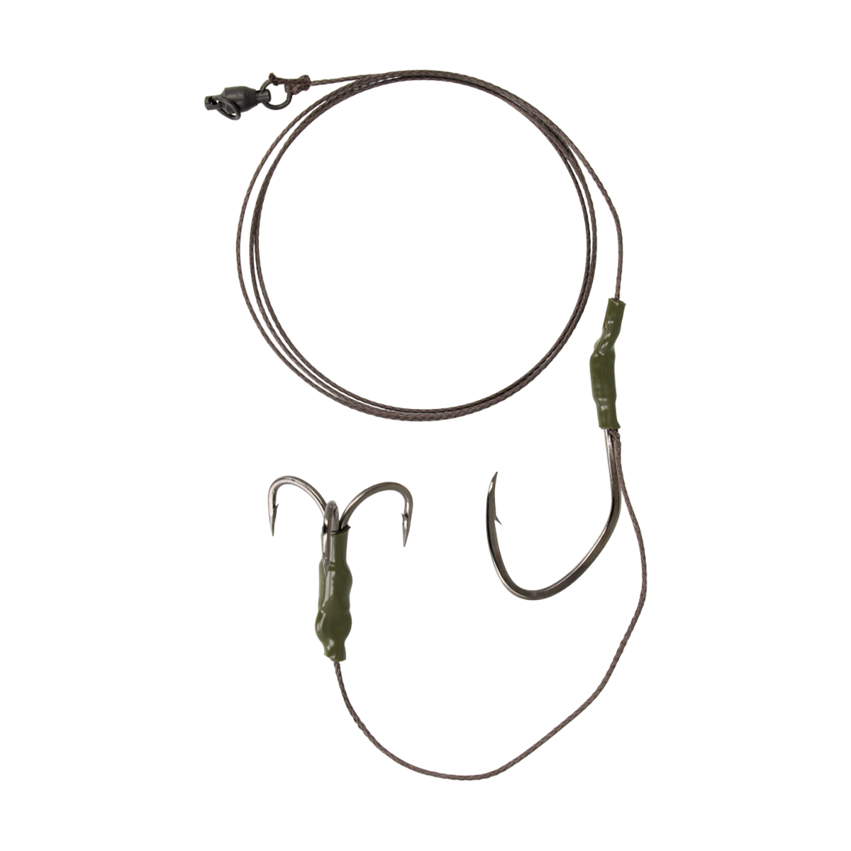 Golden Catch Catfish Rig Single and Treble Hooks