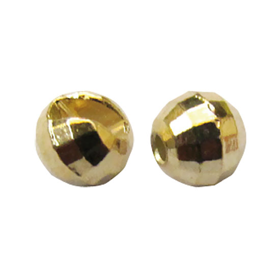 Sinker Golden Catch Tungsten Faceted With Slit Gold (10pcs)