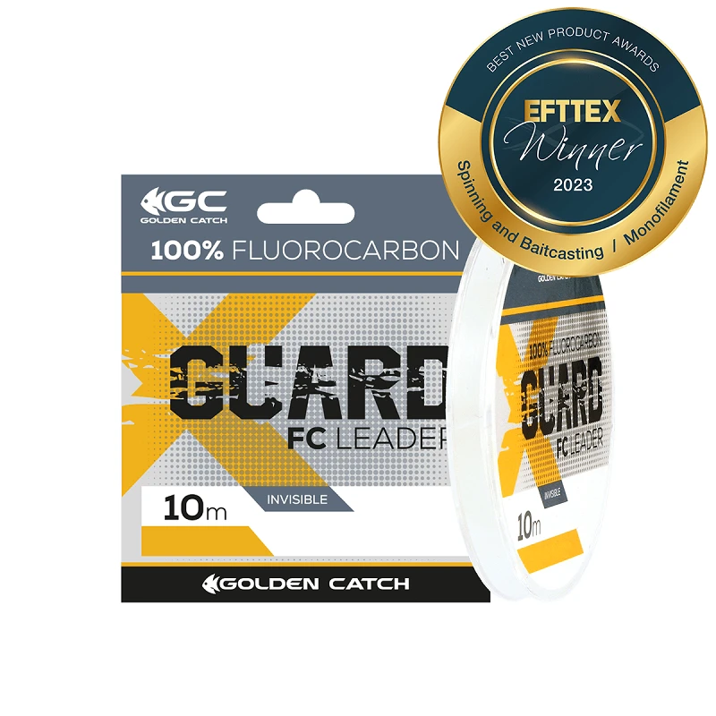 Golden Catch X-Guard Fluorocarbon Leader 10m