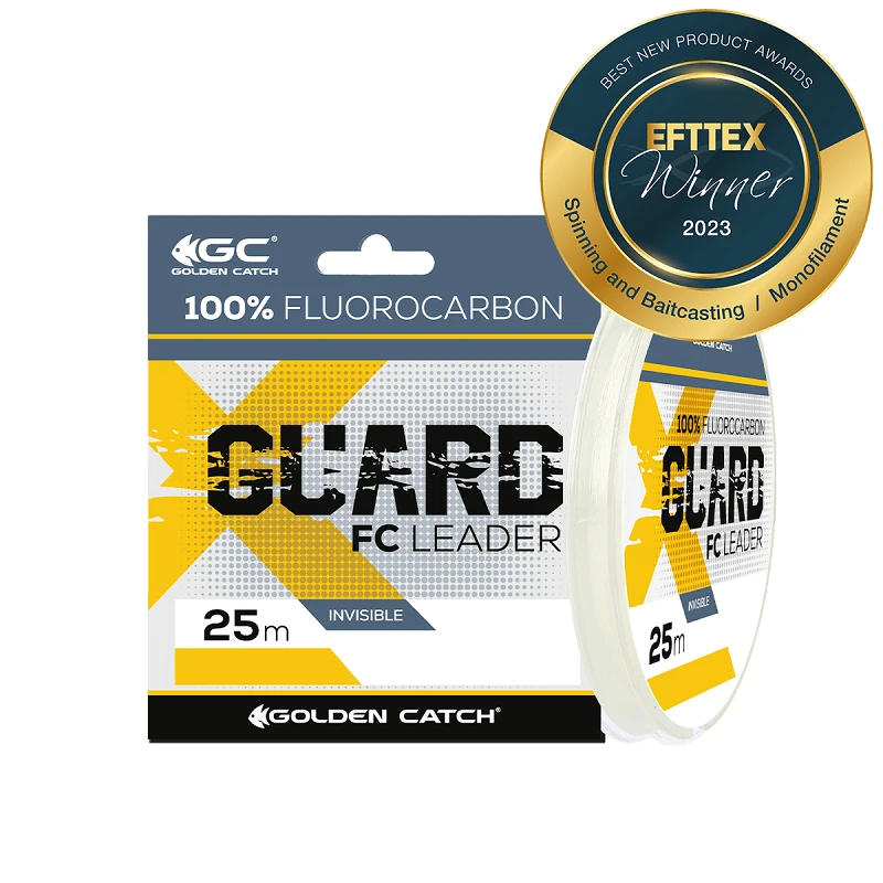 Golden Catch X-Guard Fluorocarbon Leader 25m
