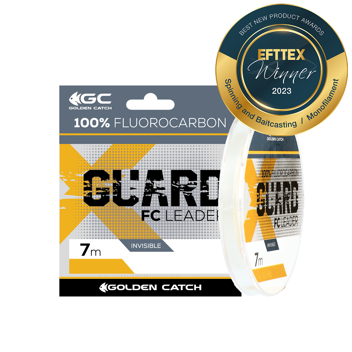 Golden Catch X-Guard Fluorocarbon Leader 7m