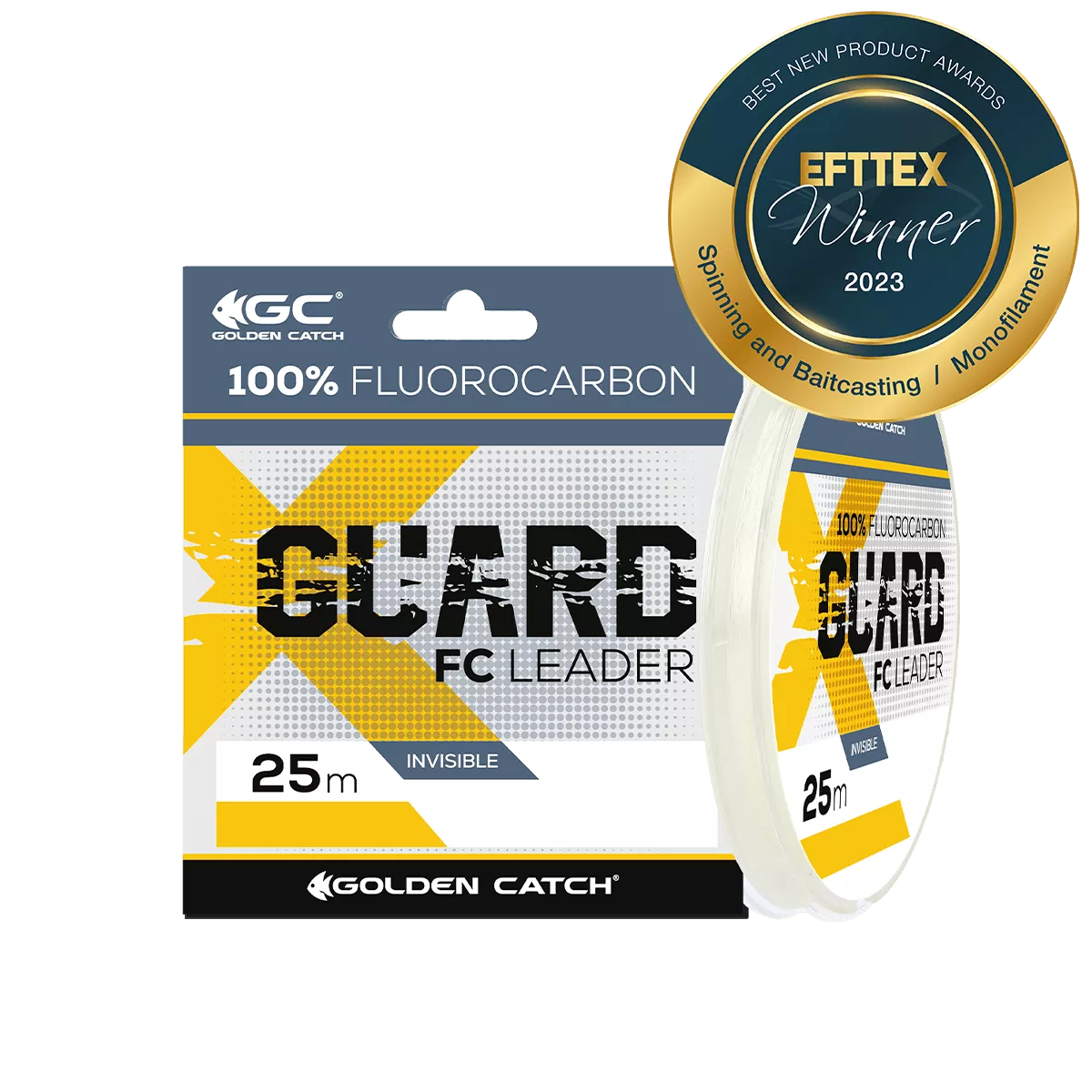 Golden Catch X-Guard Fluorocarbon Leader 25m: check it out on the