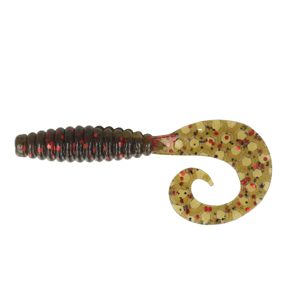ZEOX Silicone Baits Comma Grub 2.4in.