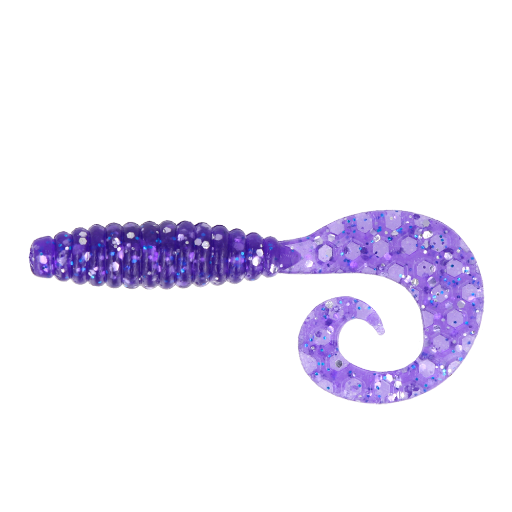ZEOX Silicone Baits Comma Grub 3.4in.